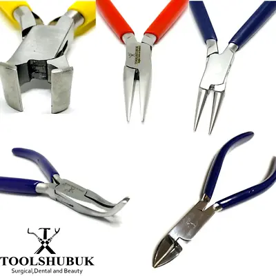 Wire Wrapping Bending Looping Cutting And Beading  Jewelry Making Pliers Set • £6.99