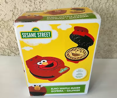 Elmo Sesame Street Kids Waffle Maker Kitchen Appliance Waffle Size 8 X8  • $39.99