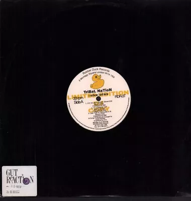 Tribal Nation Monkee Business LP Vinyl UK Rubber Duck Die Cut Black Outer Card • $6.15