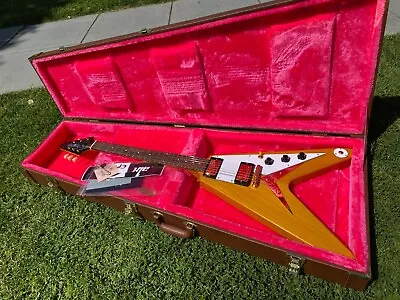 Epiphone Inspired By Gibson Series 1958 Korina Flying V • $895