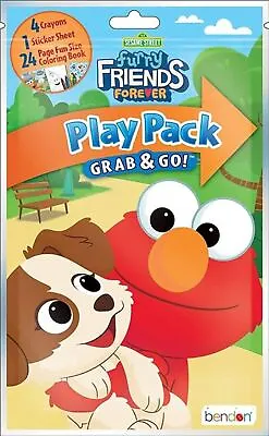 Sesame Street Baby Elmo Grab And Go Play Pack - Party Favors - 1ct • $5.99