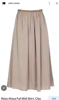 £40 • Buy Reiss Alissa Full Midi Skirt Bnwt Size 10 