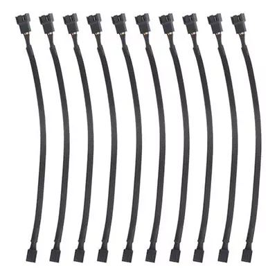 10PCS 4 Pin PWM Fan Extension Power Cable Connector Case Male To Female Extendin • $9.99