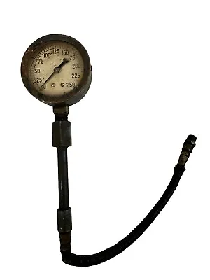 Vintage Steam Gauge Jas P Marsh Chicago Antique Steampunk 250 PSI • $99.99