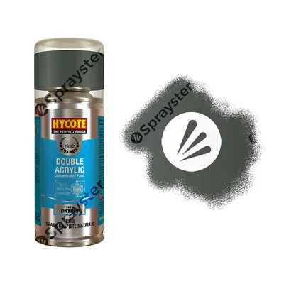 £8.09 • Buy Hycote BMW Sparkling Graphite Metallic Spray Paint Enviro Can XDBM606