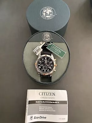 Citizen Eco-Drive Mens Watch E820-S080312 Great Condition Keeps Perfect Time • $75