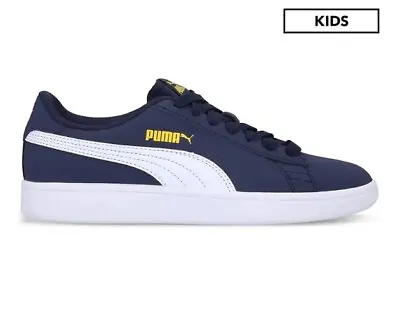 $20 • Buy Boys PUMA Jr Shoes Blue And White | Size US 4C, UK 3 Great Condition, Worn Once