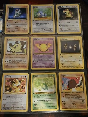 $9.99 • Buy LOT 9 Pokemon Cards 1ST EDITION. Team Rocket Set