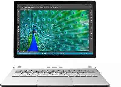 Microsoft Surface Book 13.5  Touchscreen Laptop Intel Core I7 Window 10 Pro  • £599.94