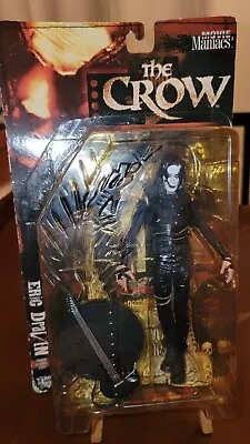 1999 The Crow Eric Draven Action Figure McFarlane Toys Movie Maniacs 2 VTG OOP • $35