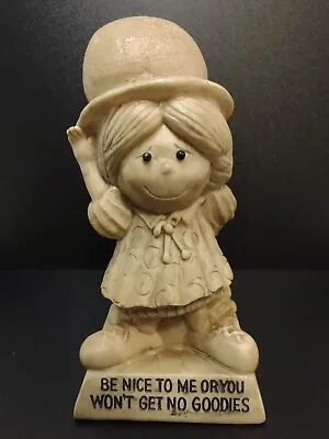 Vintage R&W Berries Co's 1970 Figurine  Be Nice To Me Or You Get No Goodies  • $19.99