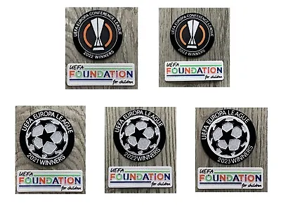2021/2022/2023 UEFA EUROPA Champions League Winners Patches • $9.88