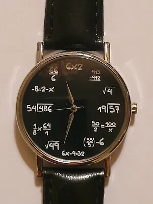 Math Art Enthusiest Watch Quartz • $15