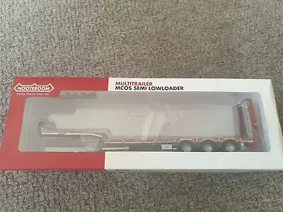 Marge Models 1/32 MCOS Nooteboom Tri Axle Low Loader Trailer. Code 3 • £50