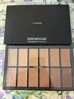 MAC Full Coverage Foundation X 12 Palette 1oz/ 30g NIB • $70