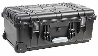£107.99 • Buy Duratool Waterproof Case, With Wheels, 22'' Water Resistant Case, 560x355x230mm