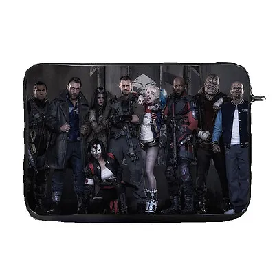 Suicide Squad Laptop Case Sleeve Tablet Bag Ultrabook Chromebook Sleeve Gift • £15.99