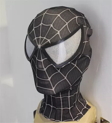 New Black Venom Spider-Man Mask Spiderman Halloween Cosplay Costume Masks Props • $20.61