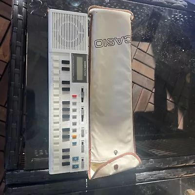 Vintage Casio VL-Tone VL-1 Mini Keyboard (White) With Case • $65