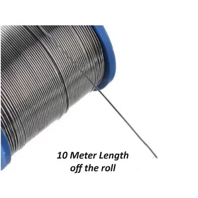 Soldering Solder Wire 60/40 For Electrical Hobby Diy Repairs Lead-Free 10m 0.8mm • £5.99