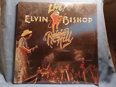 Elvin Bishop  Raisin' Hell-Live!  1977 Capricorn Southern Blues Rock 2-Lp Sealed • $4.99