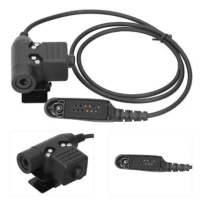 U94 PTT Headset Adapter Connecter For Motorola Radio GP140 GP320 GP328 GP338 340 • £15.47