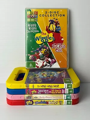 The Wiggles DVD ABC TV Bundle Lot X5 Original Mixed Dorothy Christmas 6 Disc GUC • $25