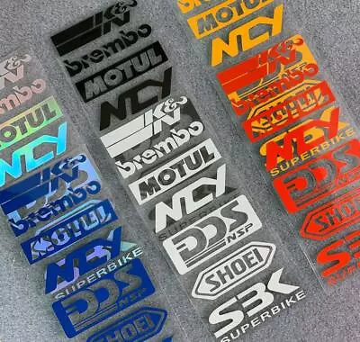 Reflective Motorcycle Side Strip Bike Helmet Sticker Decal For YAMAHA Kawasaki • $9