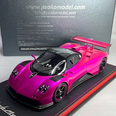1/18 Peako Pagani Zonda C12 Monza Flash Pink Limited 50 Pcs #83001 • $499.99