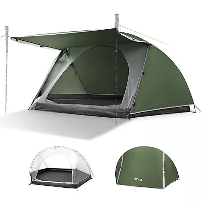 Tent For Camping 1-2 Person Tent 3-4 Season Backpacking Tent Lightweight O... • $92.18