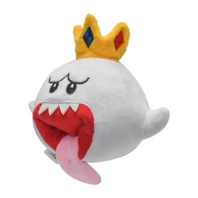 6.5  Super Mario Bros Soft Plush Ghost Boo Stuffed Doll Toys Kid Birthday Gift • $9.59