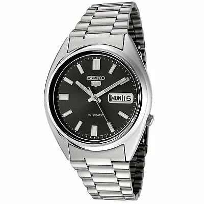 Seiko 5 Mens Black Dial Automatic Watch SNXS79K • £154.99