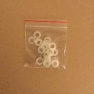 £1.85 • Buy Form A M5 Plastic Nylon Flat Washers. Pack Of 20. Free Postage
