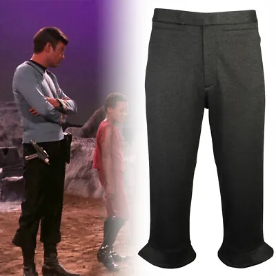 The Original Series Men Kirk Spock Pants Starfleet Uniform Pant TOS Costumes • $30