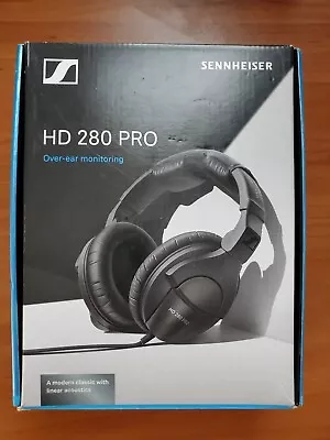 Sennheiser HD 280 Pro Over The Ear Studio Monitoring Headphones - Black Wired • $49.95