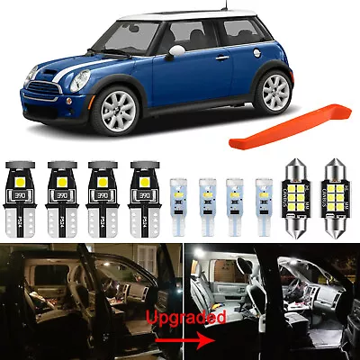 14x Bright White Interior LED Light Bulbs Package Kit For Mini Cooper 2001-2005 • $13.85