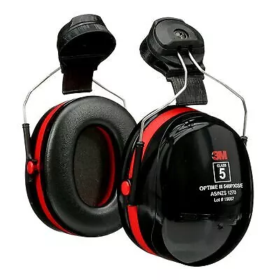 3M Peltor Optime III Helmet Attach Earmuff 30db Class 5 (H540P3GS/E) • $54.95