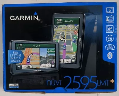 Garmin Nuvi 2595 LMT Wireless Bluetooth GPS New Open Box • $40