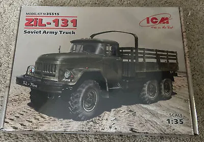 ICM ZiL-131 - Soviet Army Truck. 1/35. #35515. • $36