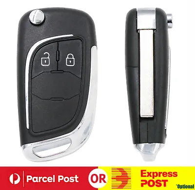 Key Shell For Holden Blank Remote Flip Barina Cruze Trax Car Cover Case Fob 2B • $10.69