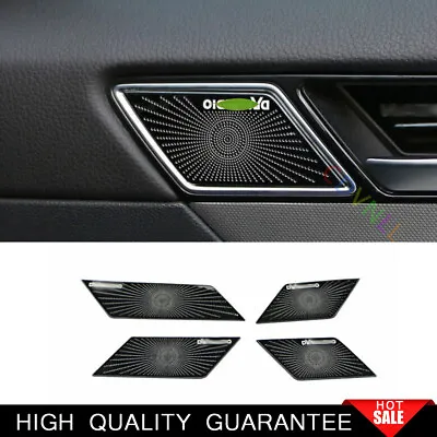 For VW Arteon CC 2019-2022 Black Titanium Inner Door Speaker Frame Cover Trim 4* • $39.12