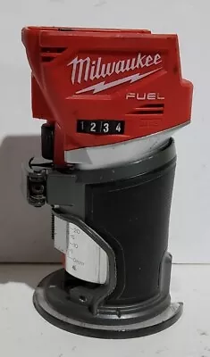 FOR PARTS - Milwaukee 2723-20 M18 18V FUEL™ Brushless Compact Router • $84.99