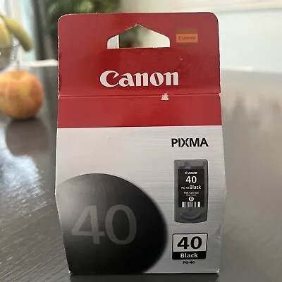 Canon PG-40 Black Ink Cartridge For PIXMA IP6210D IP6220D IP2600 MP470 Genuine • $19
