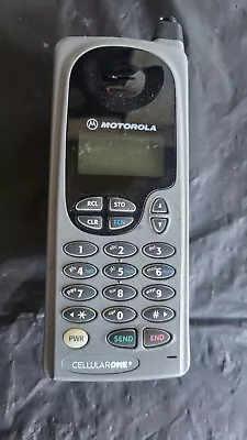 Vintage Motorola Digital 300 Cell Phone Cellular One With Battery Untested.  • $17.75