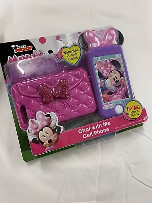 Minnie Mouse Disney Junior Chat With Me Cell Phone Set Lights And Sounds New • $6