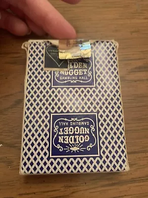 Vintage Golden Nugget Gambling Hall Cards Opened • $25