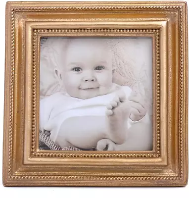 Picture Frames 3X3 Square Vintage Frame Antique Picture Frames Wallet Size Pictu • $23.88