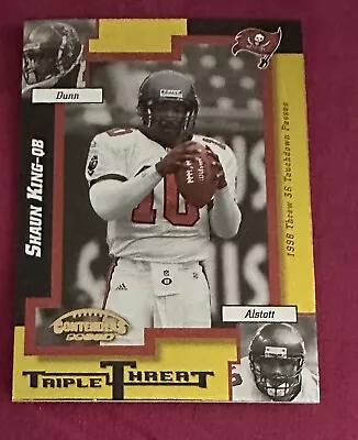 1999 Playoff Contenders SSD Triple Threat #TT57 DUNN KING ALSTOTT   #13 Of 36 • $3.25