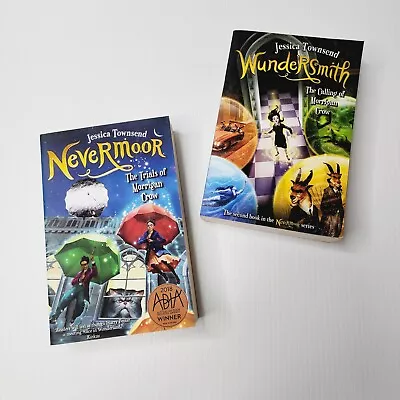 2 X Jessica Townsend Nevermoor Series Wundersmith Book 1 & 2 Paperback Fantasy • $19.95