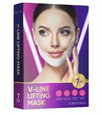 Double Chin Mask V Line Making Face Mask Ashania  7pcs Buy 1  Get 1 Free!!! • $14
